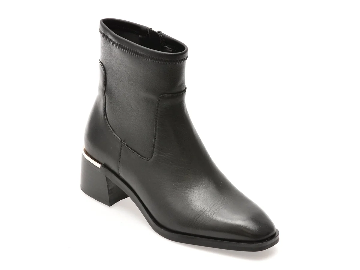 Ghete Aldo Negre, Meraendar 001, Din Piele Naturala