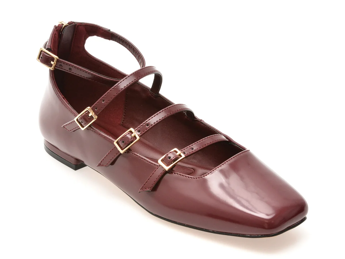 Pantofi Aldo Visinii, Nelta 640, Din Piele Ecologică