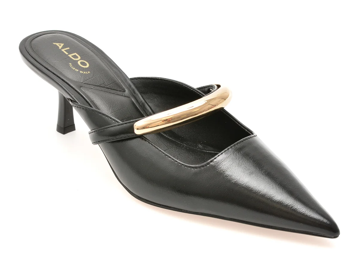 Papuci Eleganți Aldo Negri, KAILIDDA 001, Din Piele Ecologică