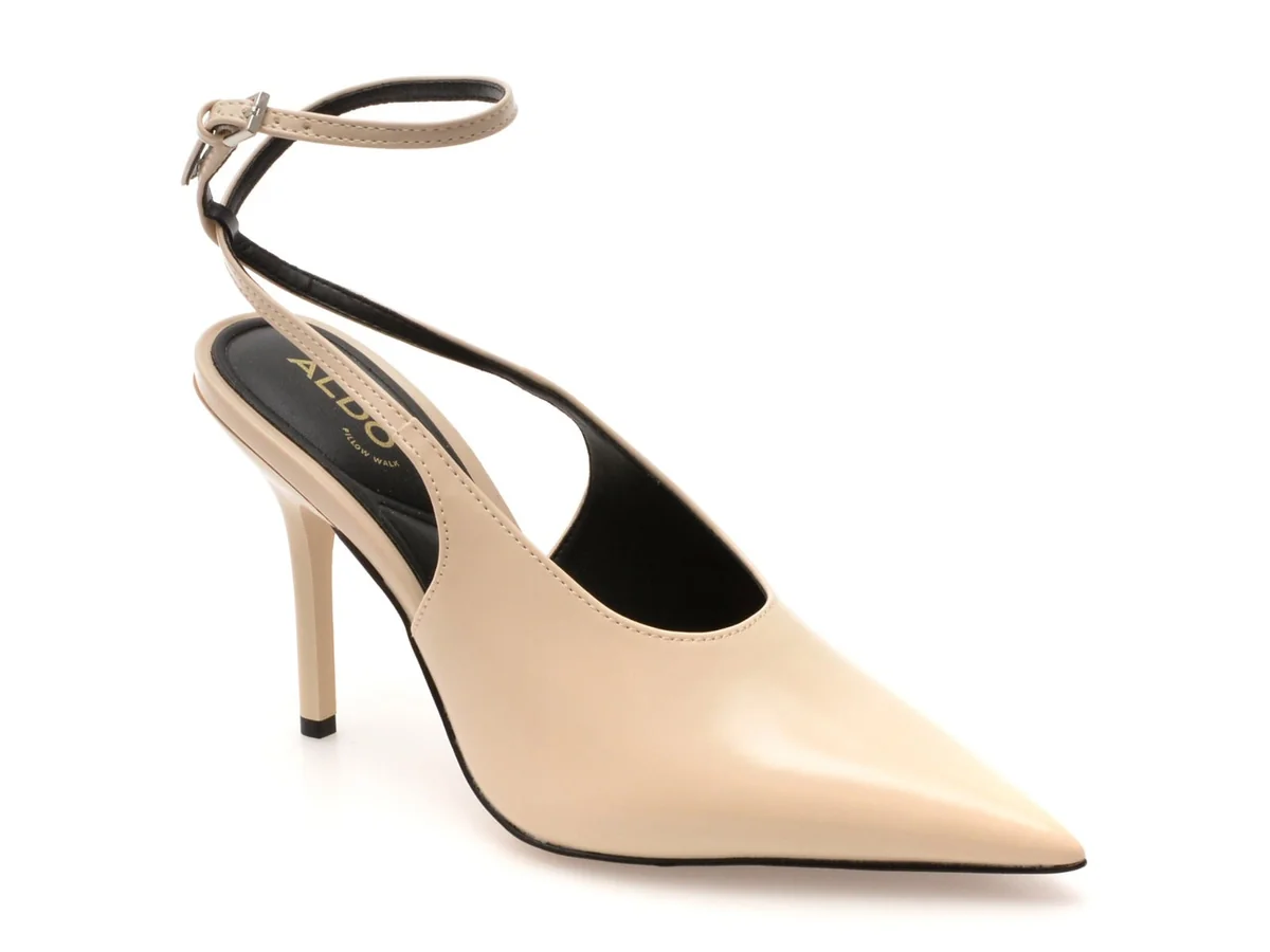 Pantofi Eleganti Aldo Bej, Lisandre 276, Din Piele Ecologică