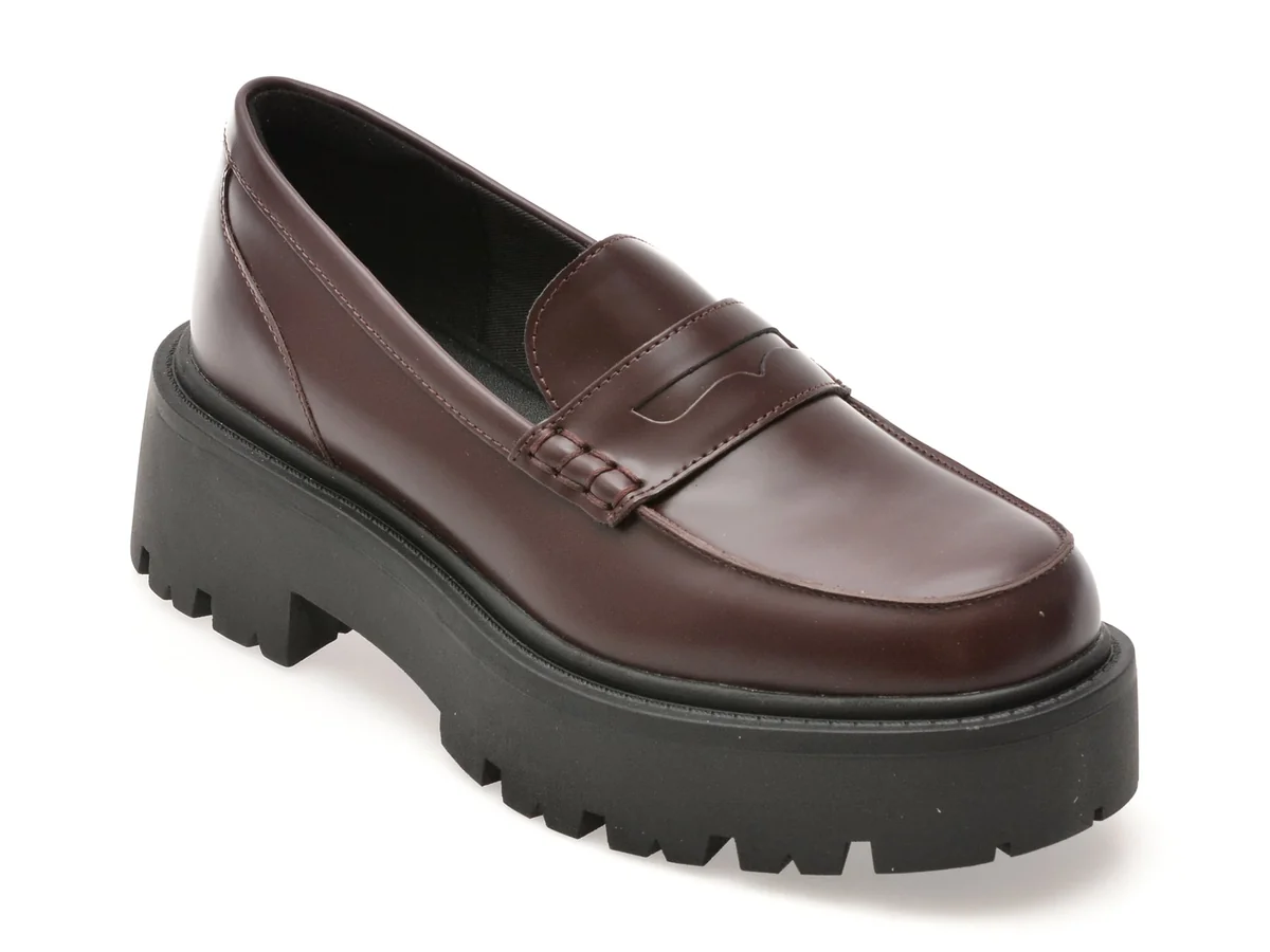 Mocasini Aldo Visinii, Cadaycia 601, Din Piele Naturala Lacuita