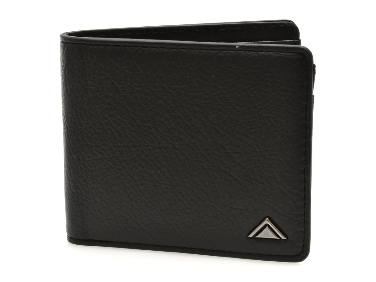 Portofel Aldo Negru Greylag 008 Din Piele Ecologica