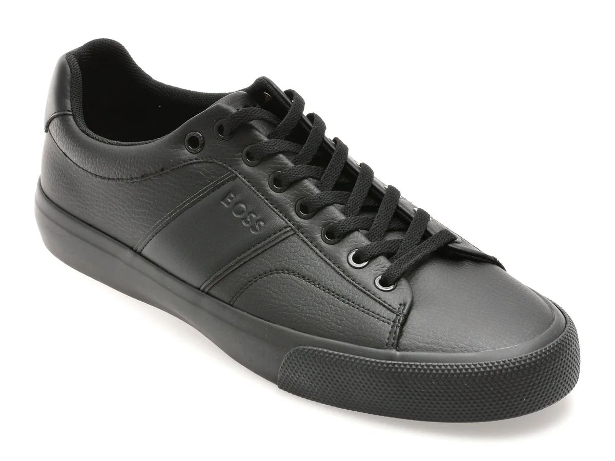 Pantofi Sport BOSS Negri, 2833, Din Piele Ecologica