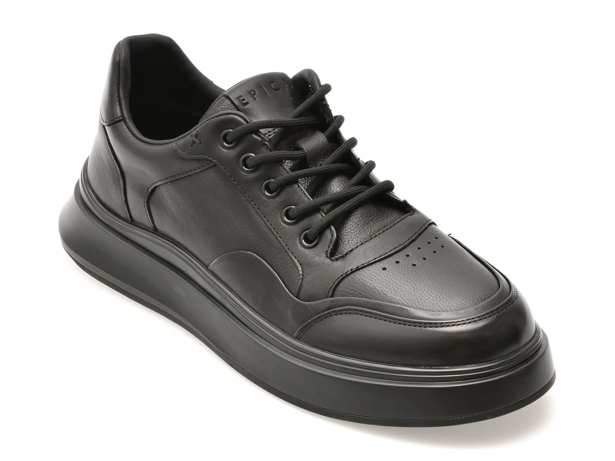 Pantofi Sport Epica Negri 81967 Din Piele Naturală