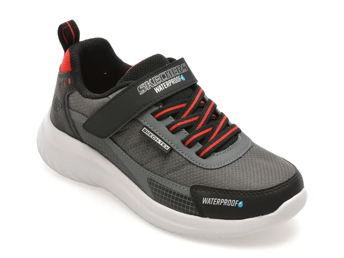 Pantofi Sport Skechers Negri, BOUNDER 2.0, Din Material Textil
