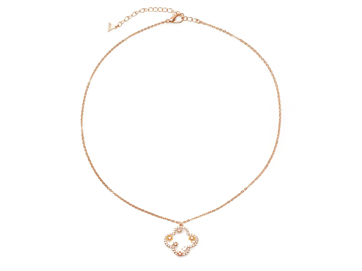 Colier Aldo Roz, Viollette 653, Din Metal