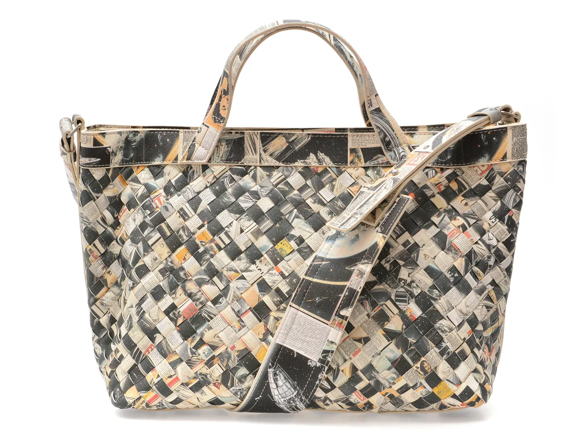 Geanta Desigual Multicolor, WAXP65, Din Piele Ecologică