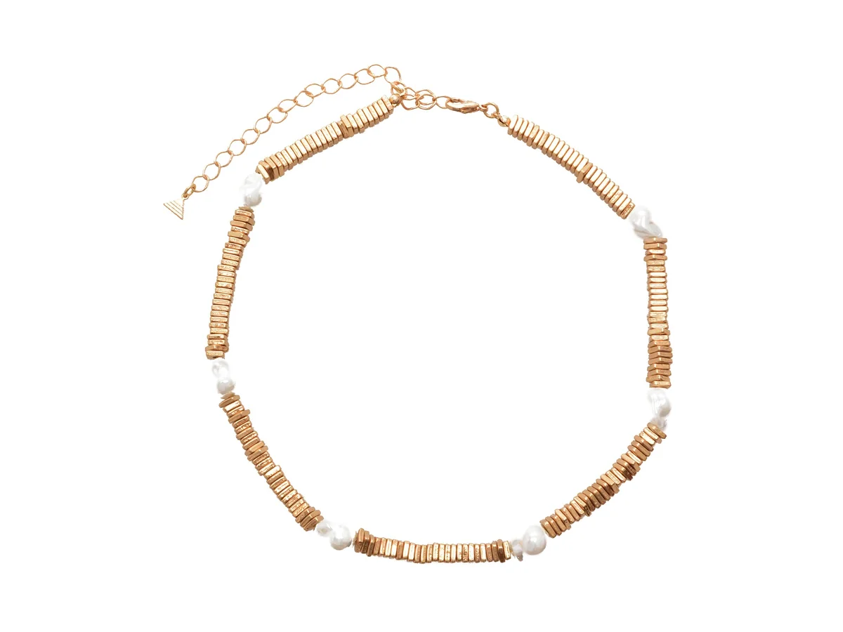 Colier Aldo Auriu, Amelinna 102, Din Metal