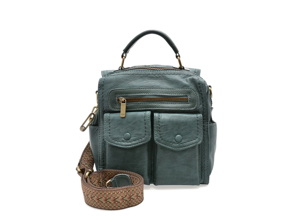 Geanta Gryxx Albastra, 7627, Din Piele Ecologica