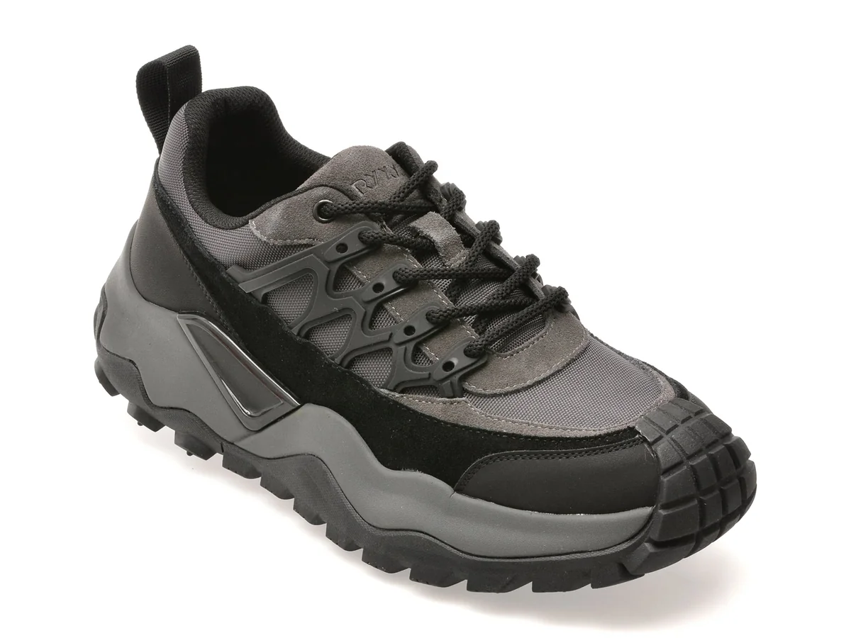 Pantofi Sport Gryxx Gri, 2006, Din Piele Naturala