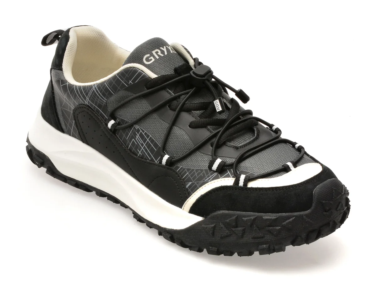 Pantofi Sport Gryxx Negri 95502 Din Material Textil