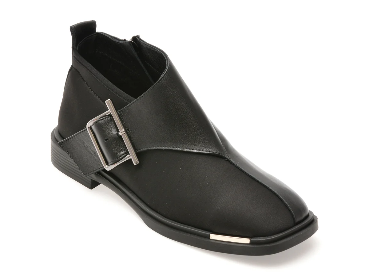 Ghete Epica Negre 3941102 Din Piele Naturala