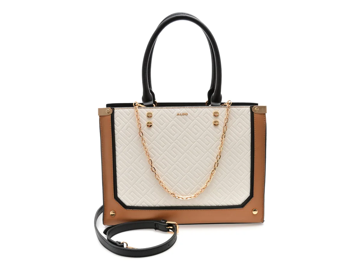 Geanta Aldo Alb, Catyla 270, Din Piele Ecologica