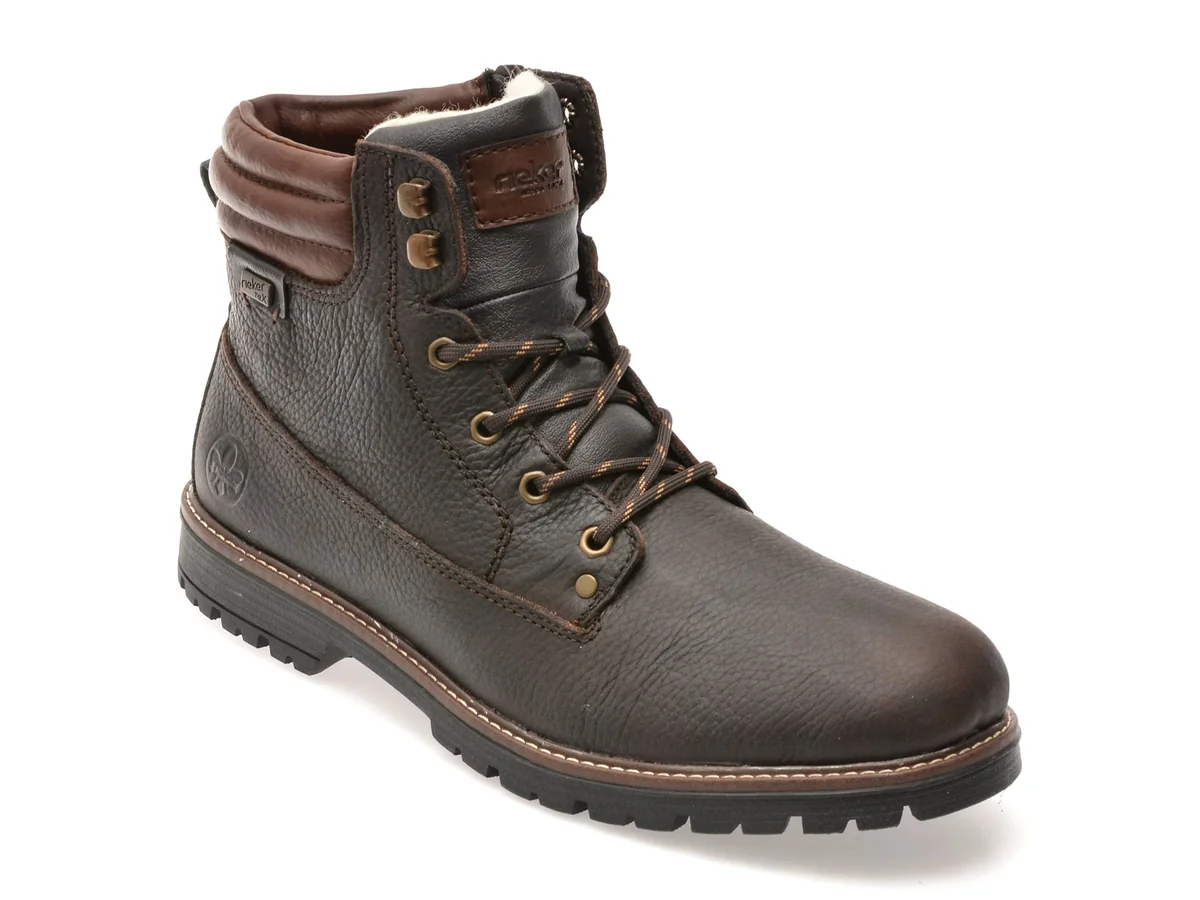 Bocanci Rieker Maro, F3600, Din Piele Naturala