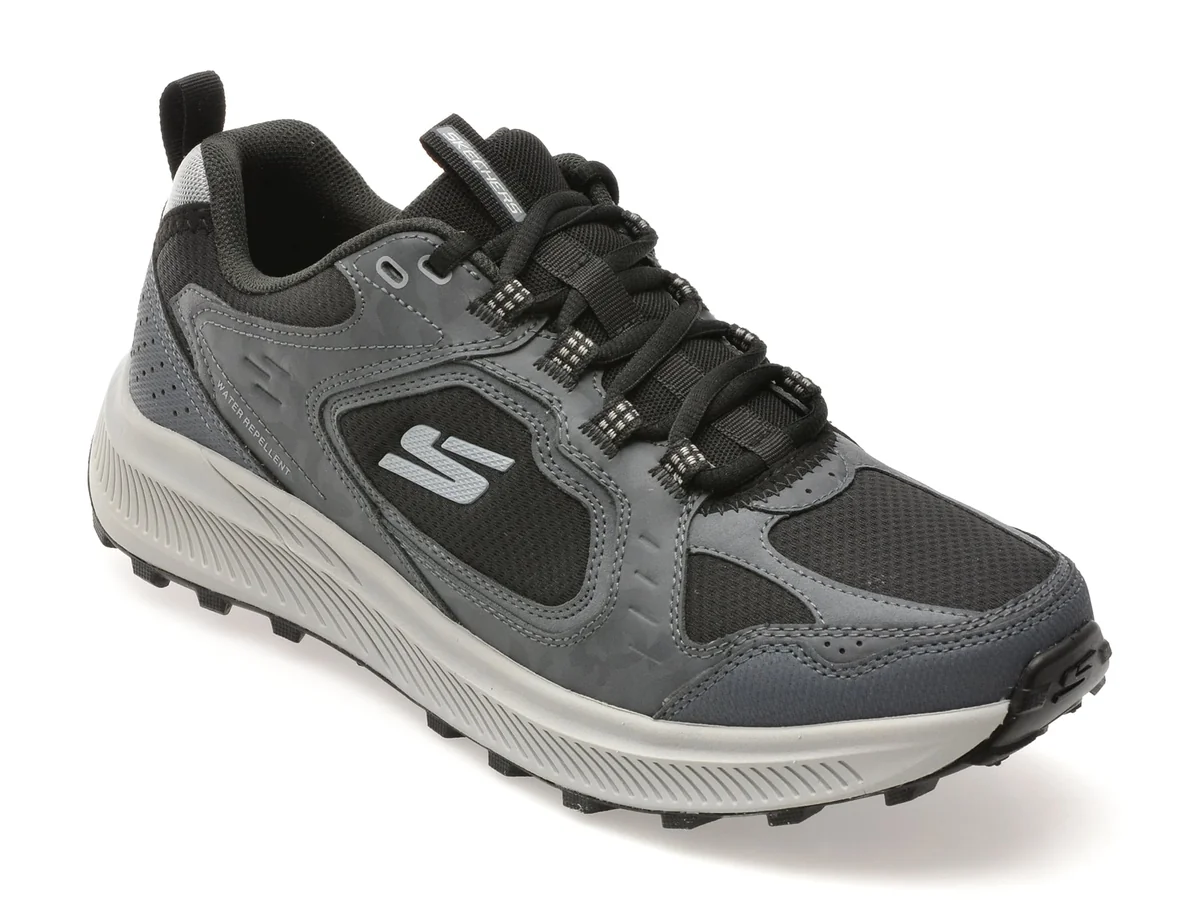 Pantofi Sport Skechers Gri Ridgestar Din Material Textil