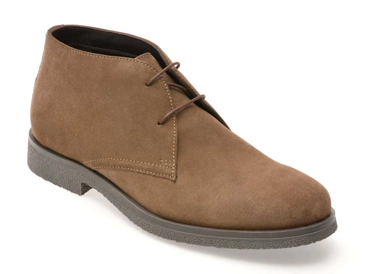 Ghete Geox Maro, U0458A, Din Piele Întoarsă