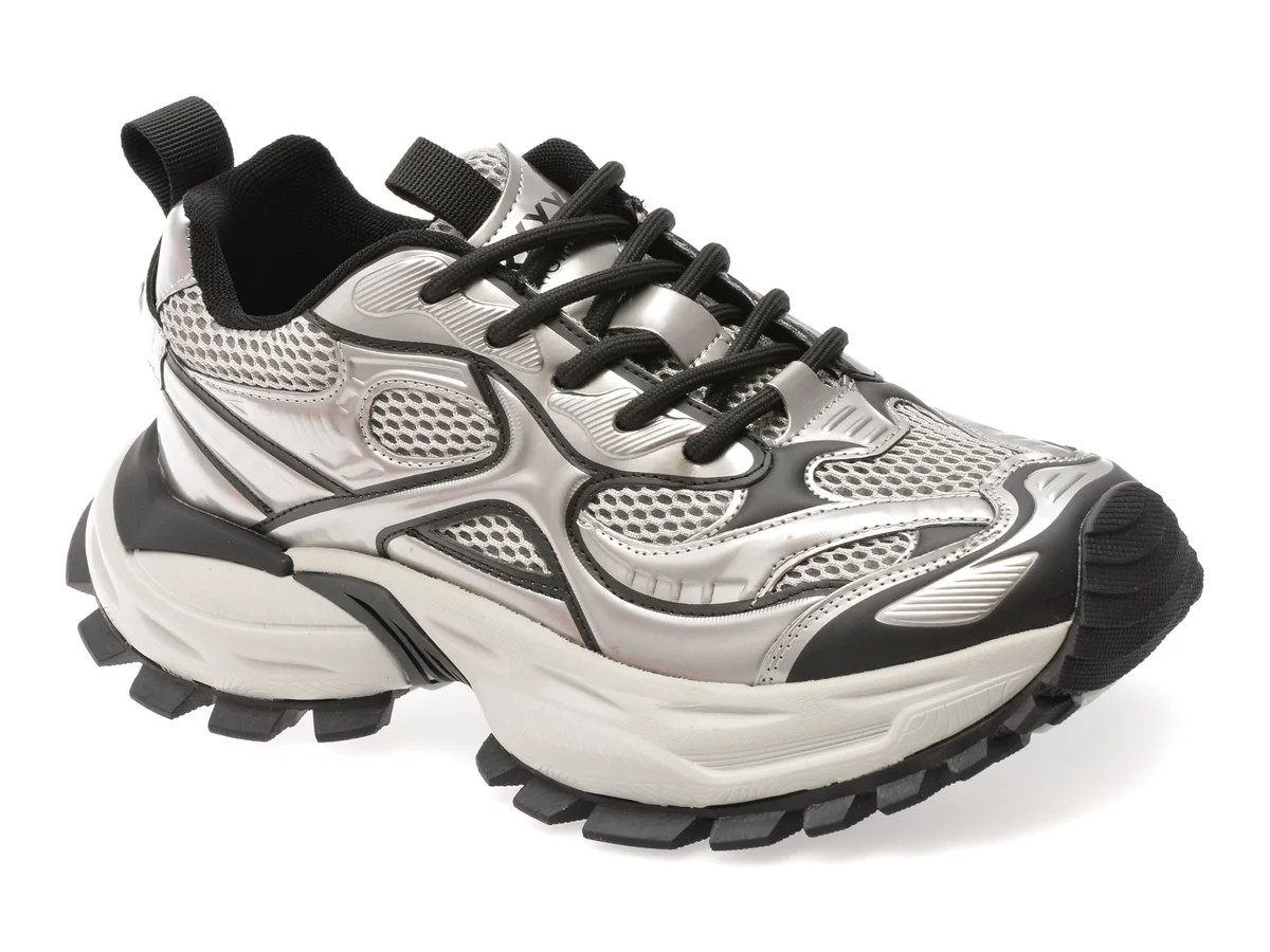 Pantofi Sport Gryxx Gri, 61002, Din Material Textil