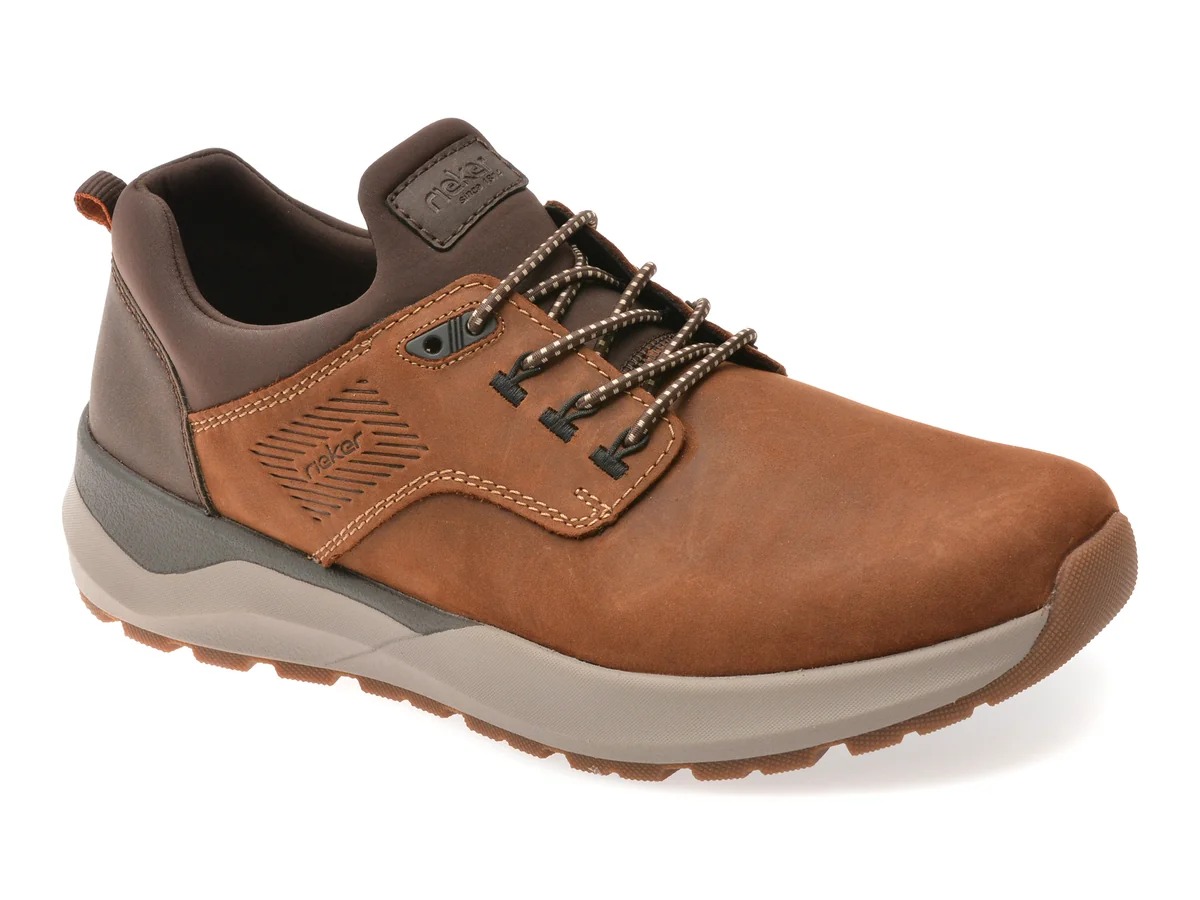 Pantofi Sport Rieker Maro, 6050, Din Piele Naturala