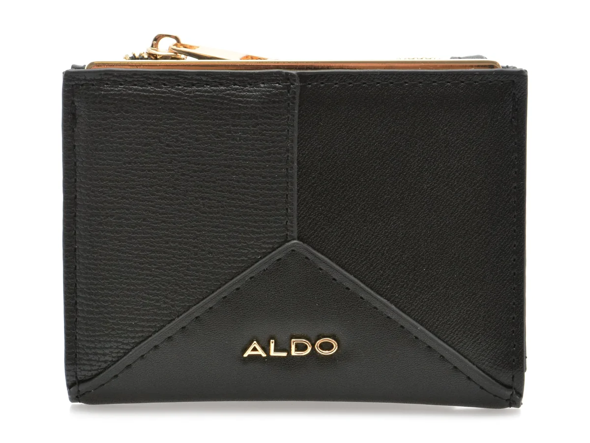Portofel Aldo Negru, Abedan 006, Din Piele Ecologică