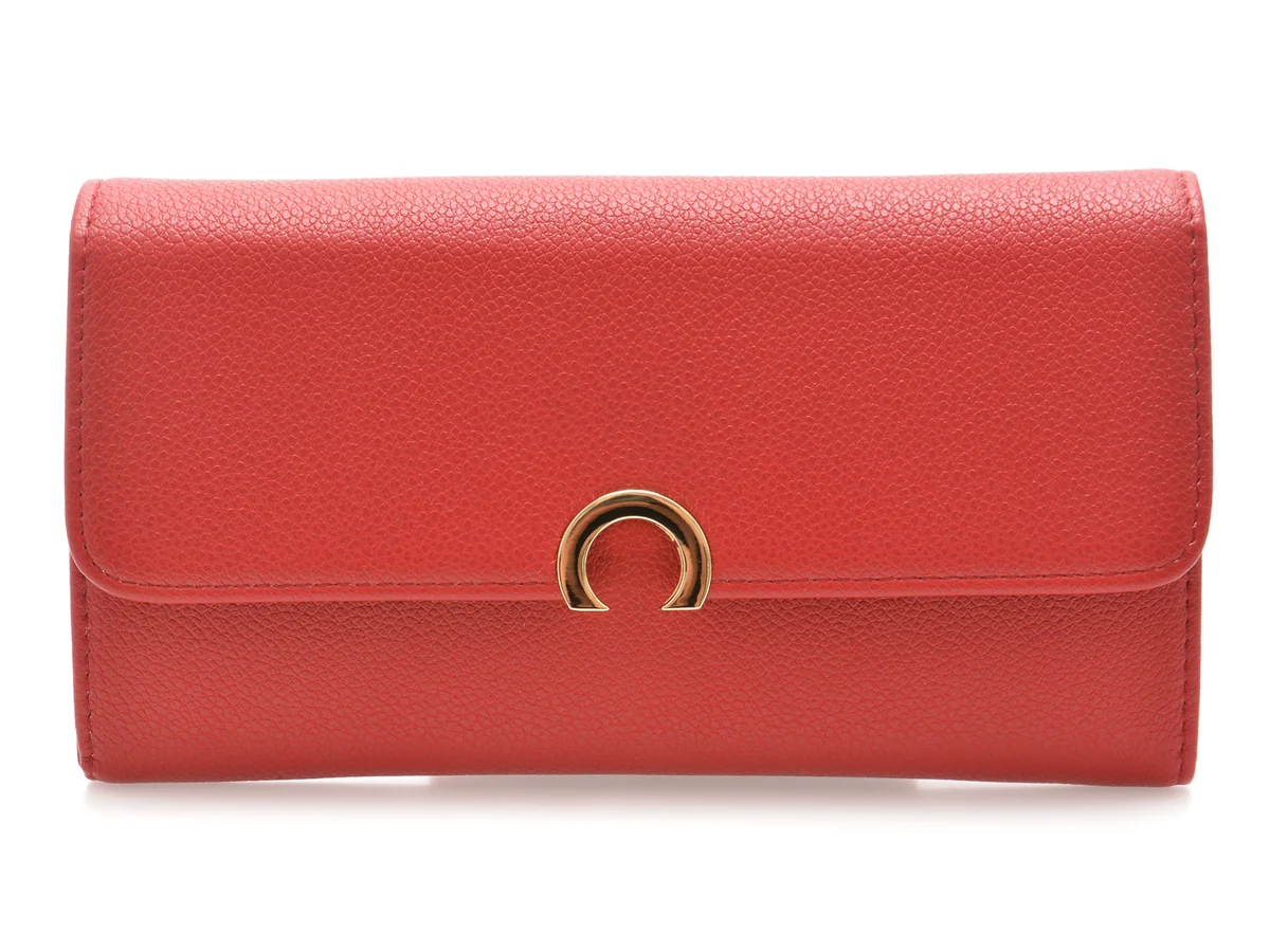 Portofel Epica Roșu, 830370, Din Piele Ecologică