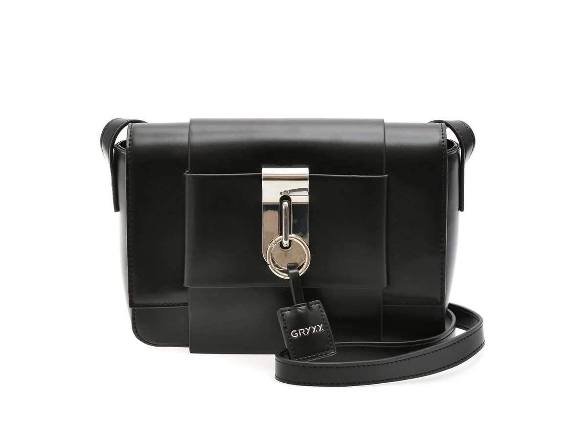 Geanta Gryxx Neagra, 596, Din Piele Ecologică