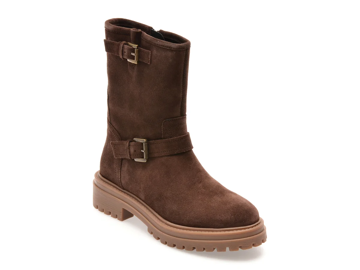 Ghete Geox Maro D56HRD Din Piele Întoarsă