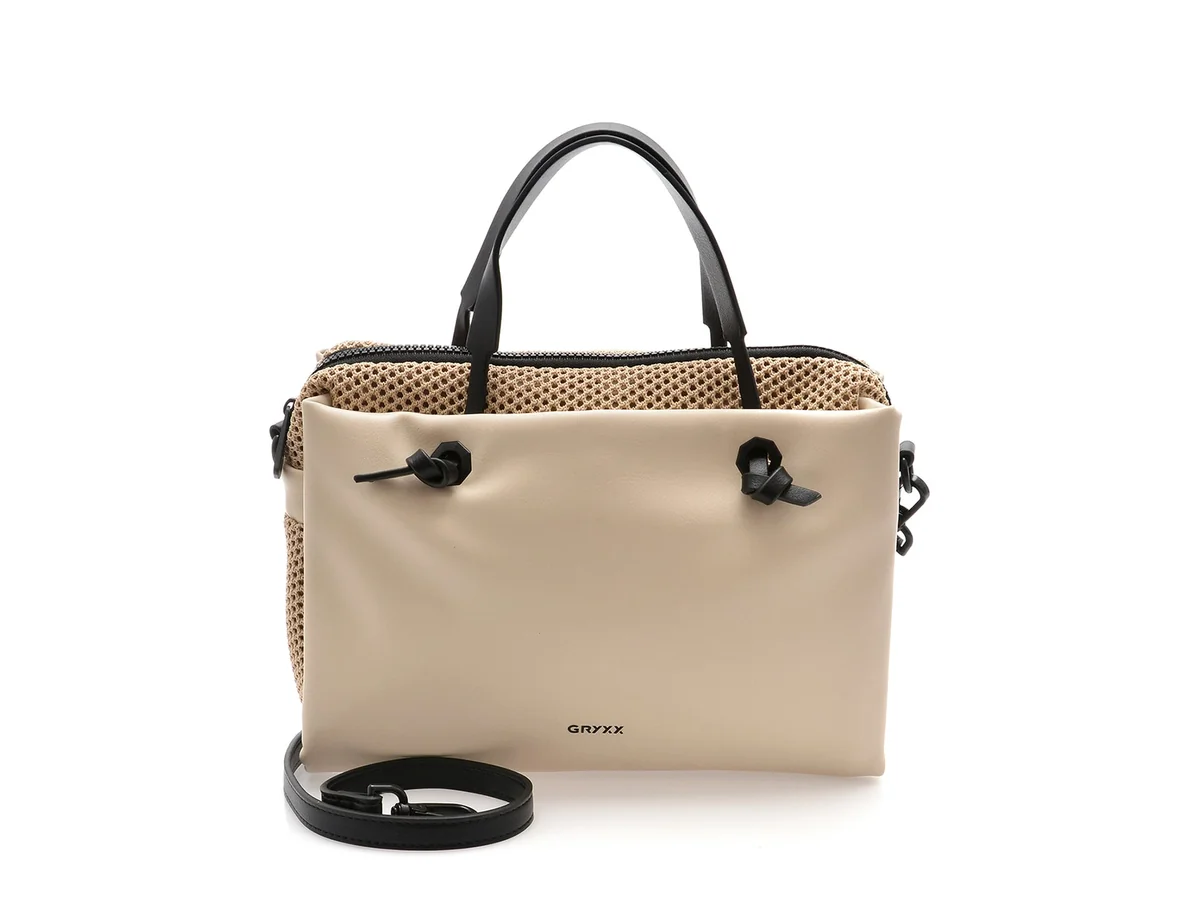Geanta Gryxx Bej 6281 Din Piele Ecologica
