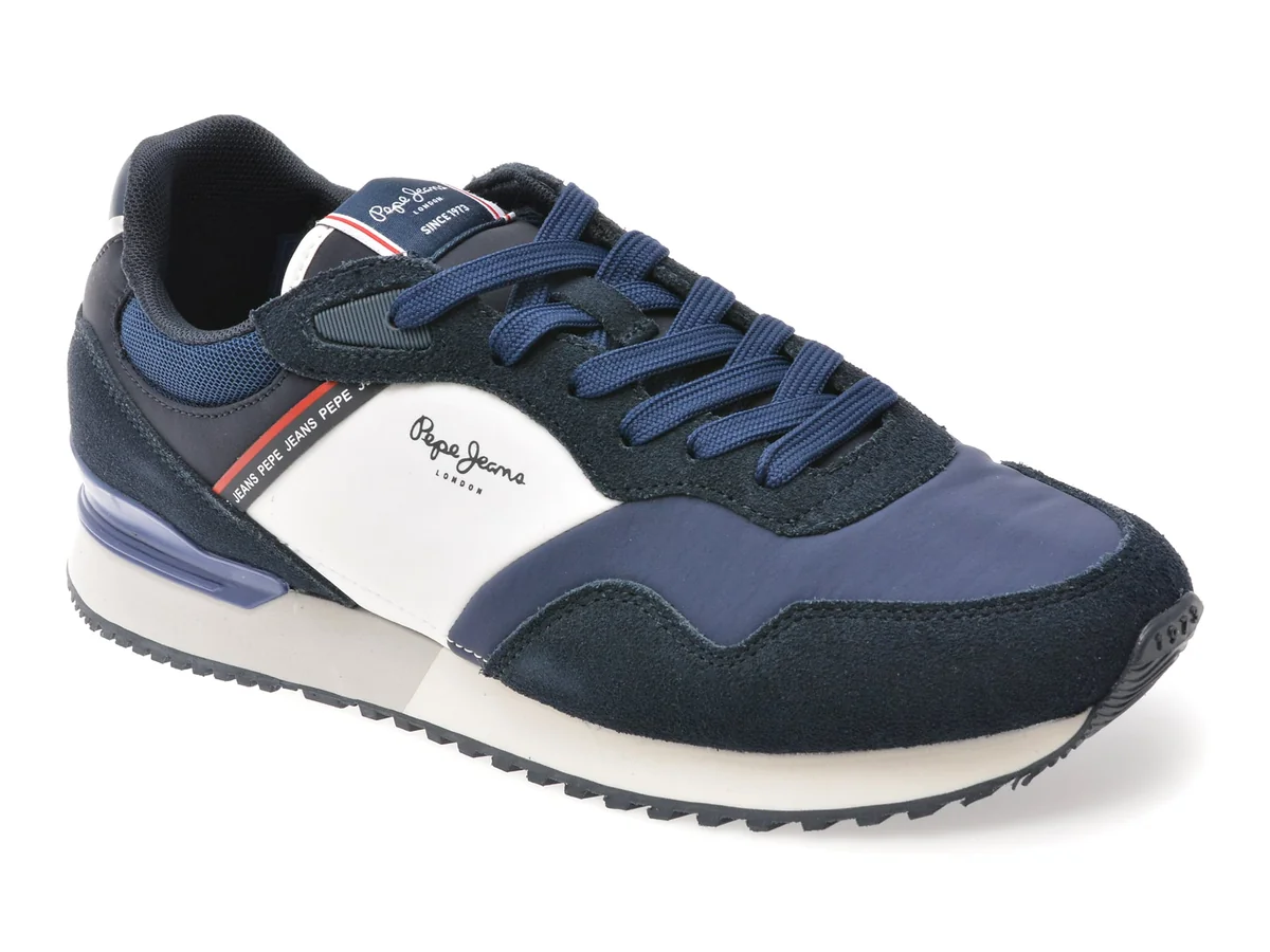 Pantofi Sport Pepe Jeans Bleumarin, MS40012, Din Material Textil