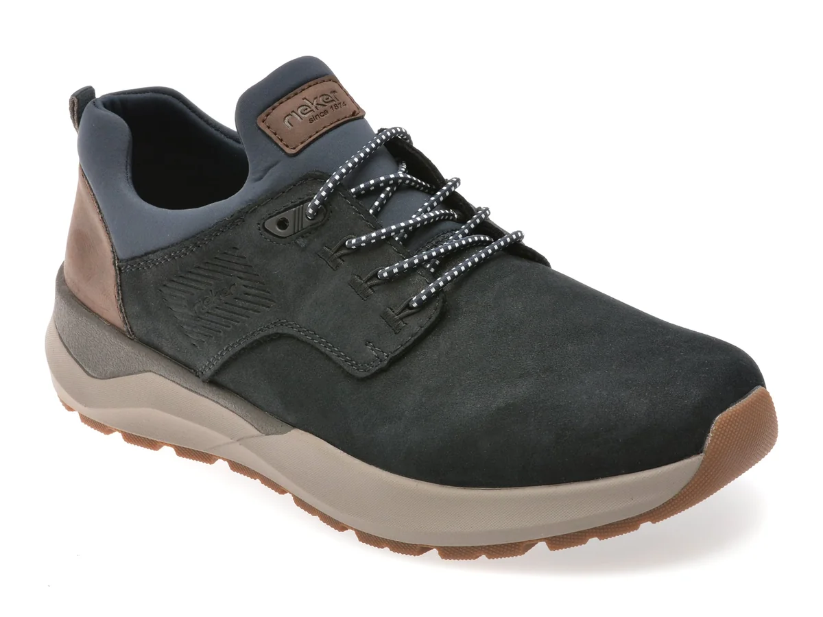 Pantofi Sport Rieker Bleumarin 6050 Din Piele Naturala