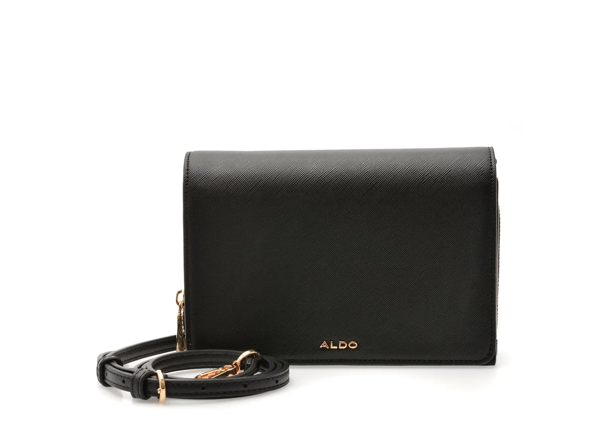 Geanta Aldo Neagră, Saqui 001, Din Piele Ecologică