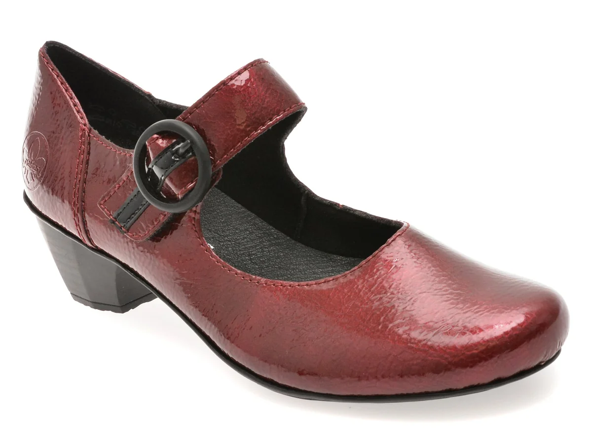 Pantofi Rieker Visinii 41756 Din Piele Ecologica