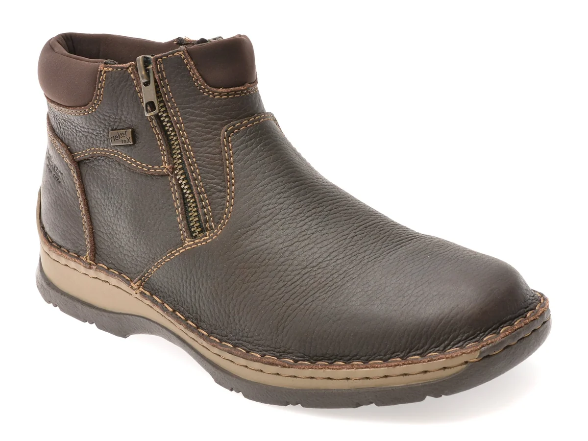 Ghete Rieker Maro, 5362, Din Piele Naturala