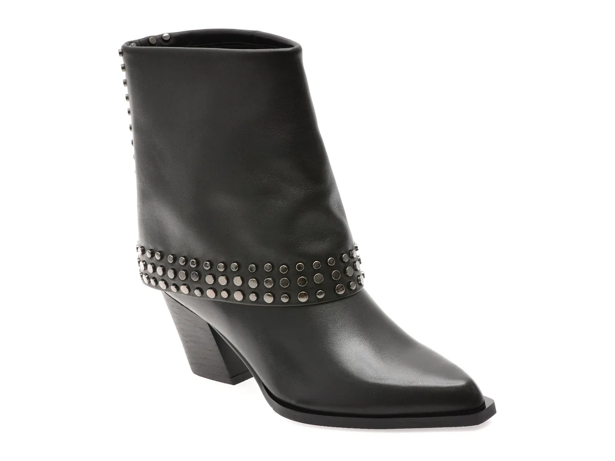 Ciocate Elegeante Epica Negre, EB874, Din Piele Naturala