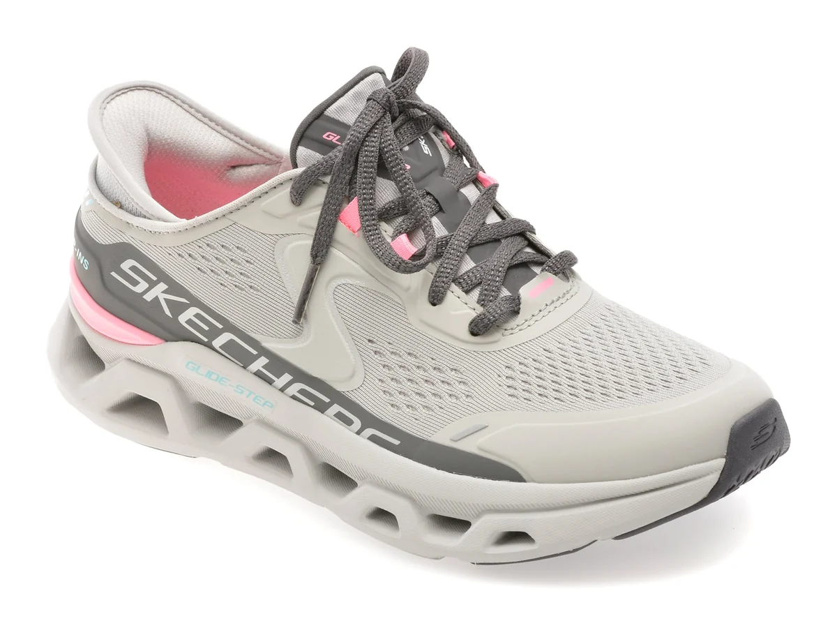 Pantofi Sport Skechers Gri, Glide-Step Altus, Din Material Textil