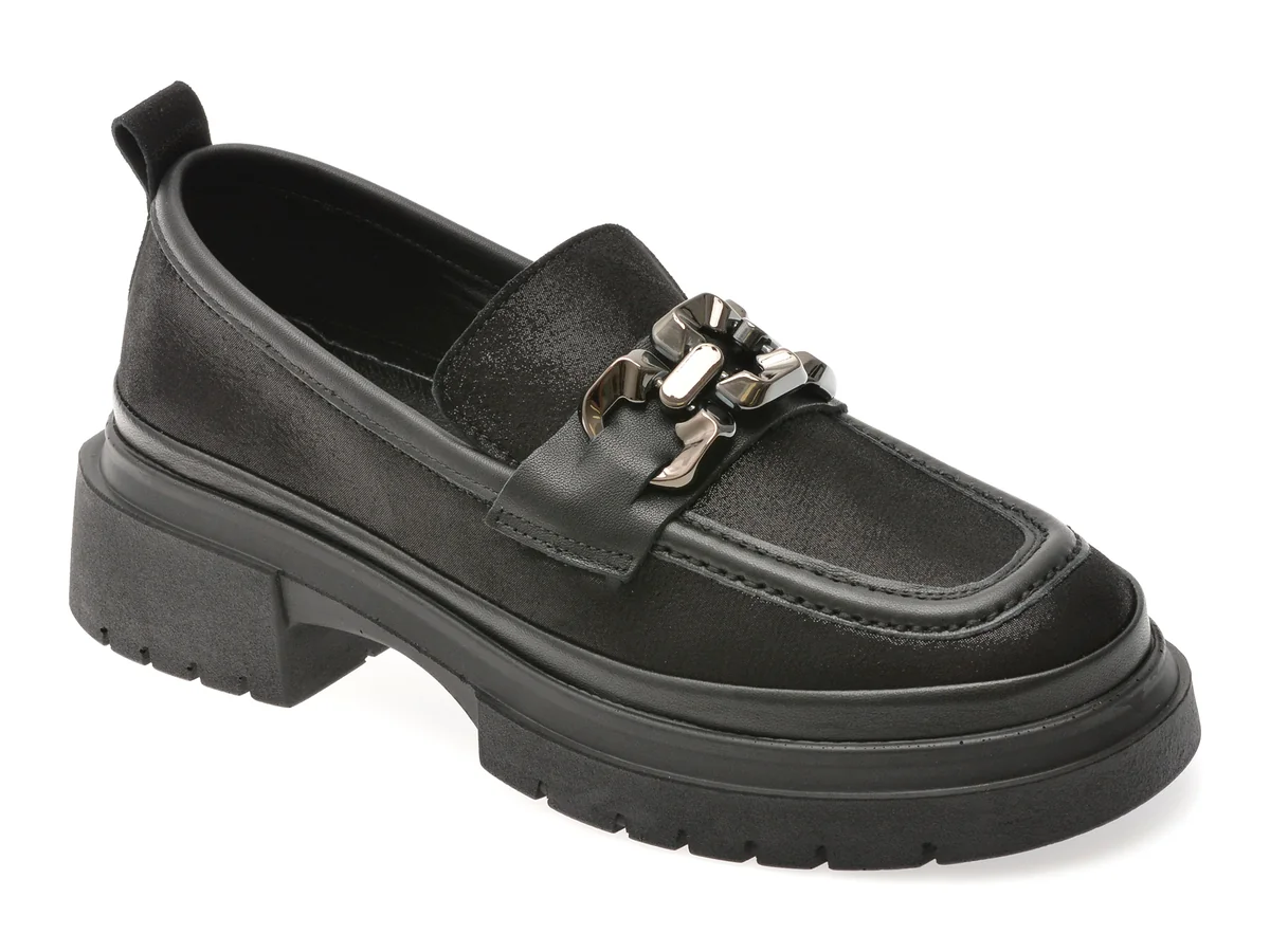 Mocasini Gryxx Negri, 386457, Din Piele Întoarsă