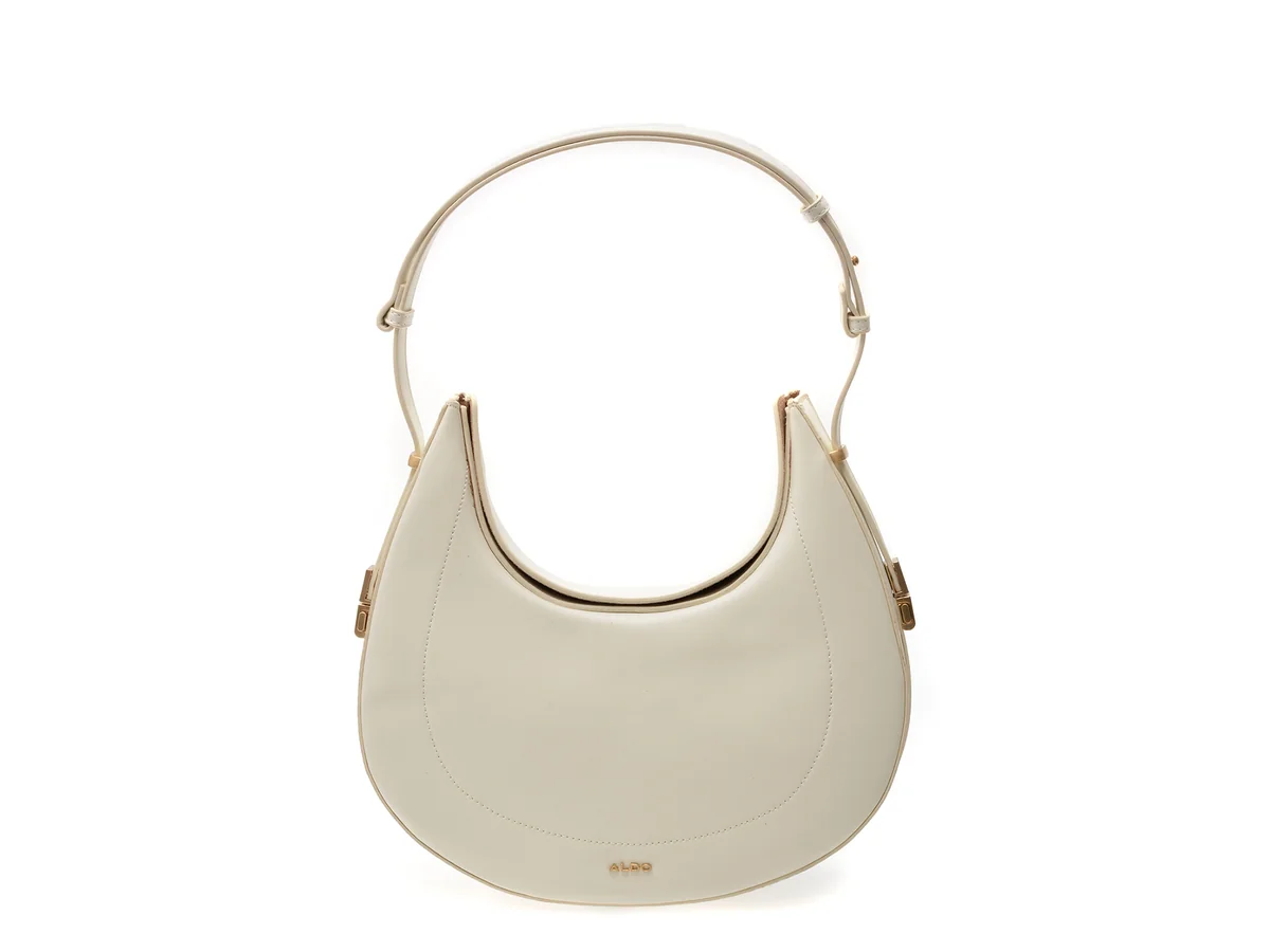 Geanta Aldo Alb, MIAH 110, Din Piele Ecologică