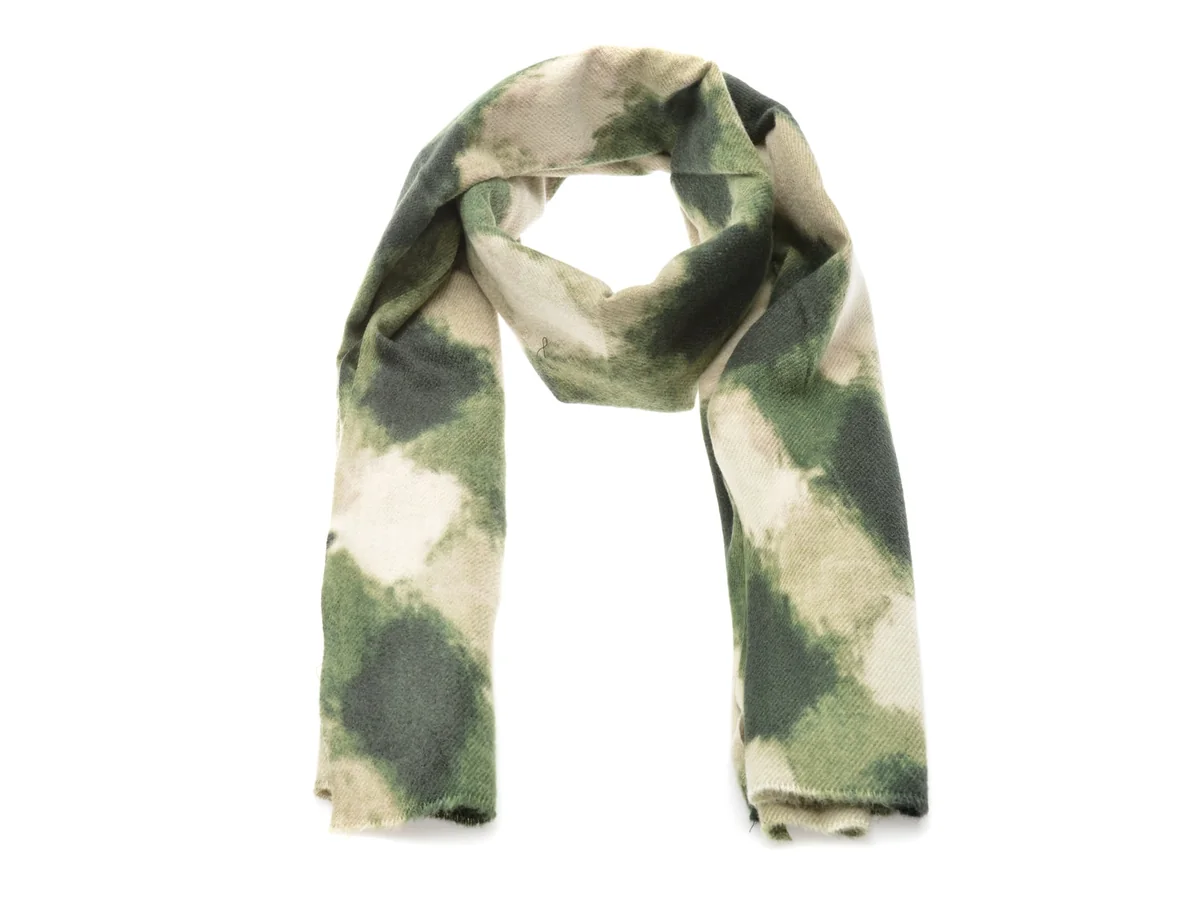 Esarfa Klop Verde, BC06, Din Material Textil