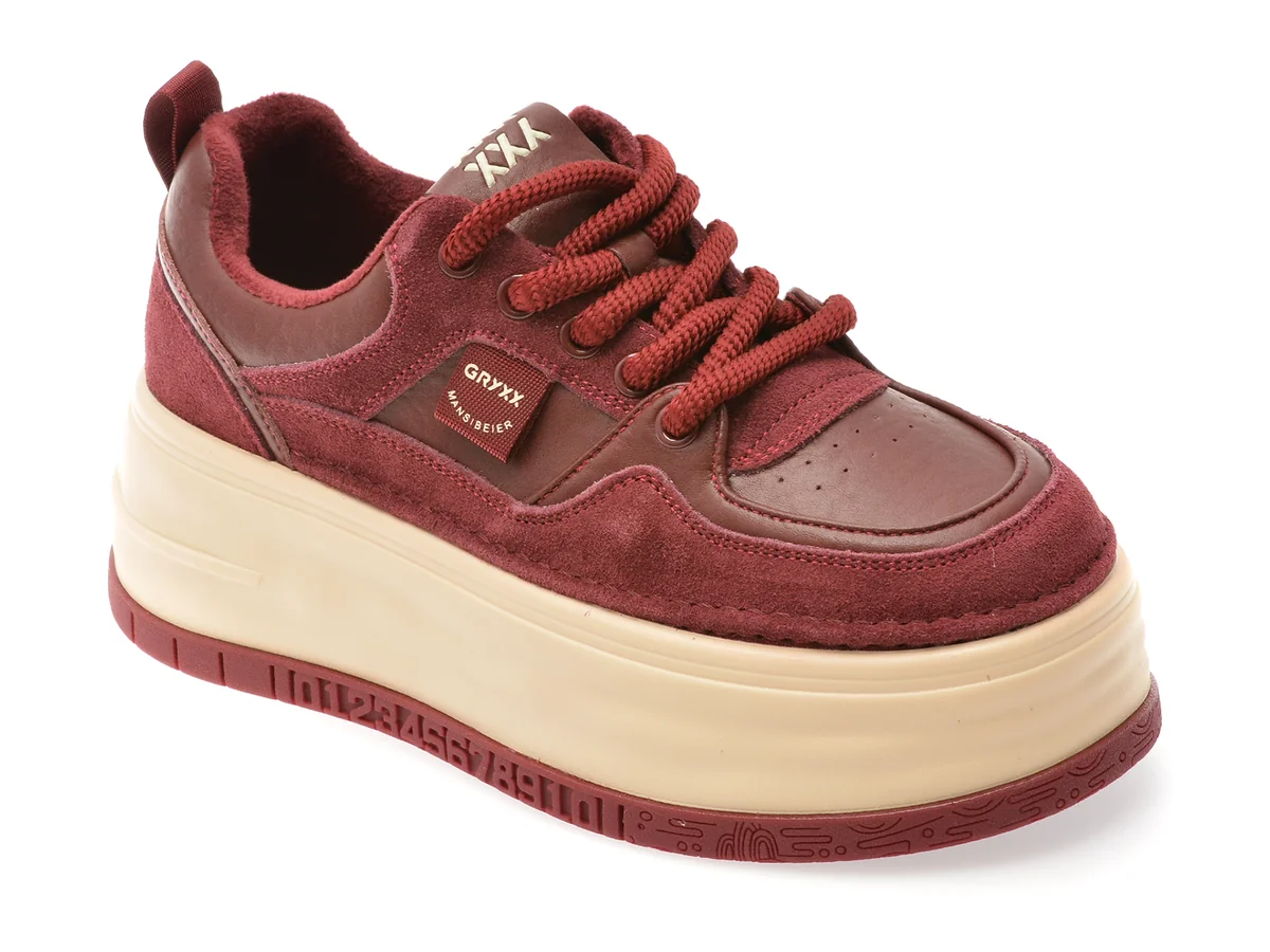 Pantofi Sport Gryxx Visinii, 3971, Din Piele Naturala