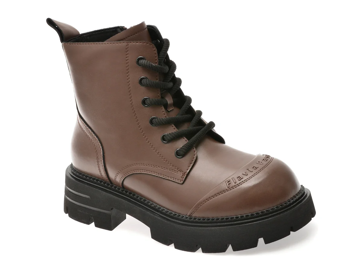 Bocanci Flavia Passini Maro, 9932, Din Piele Naturala