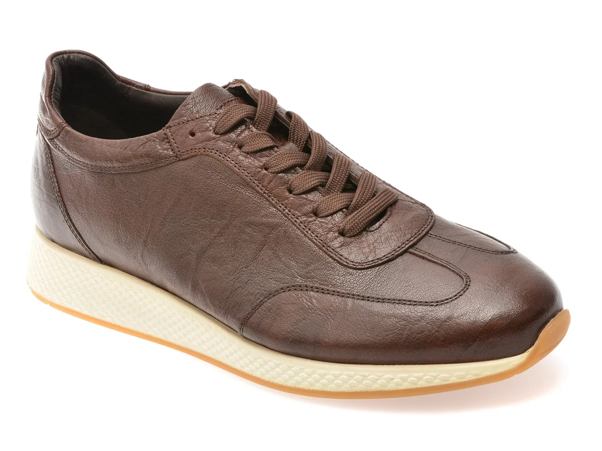 Pantofi Sport Bite The Bullet Maro, 9111, Din Piele Naturală