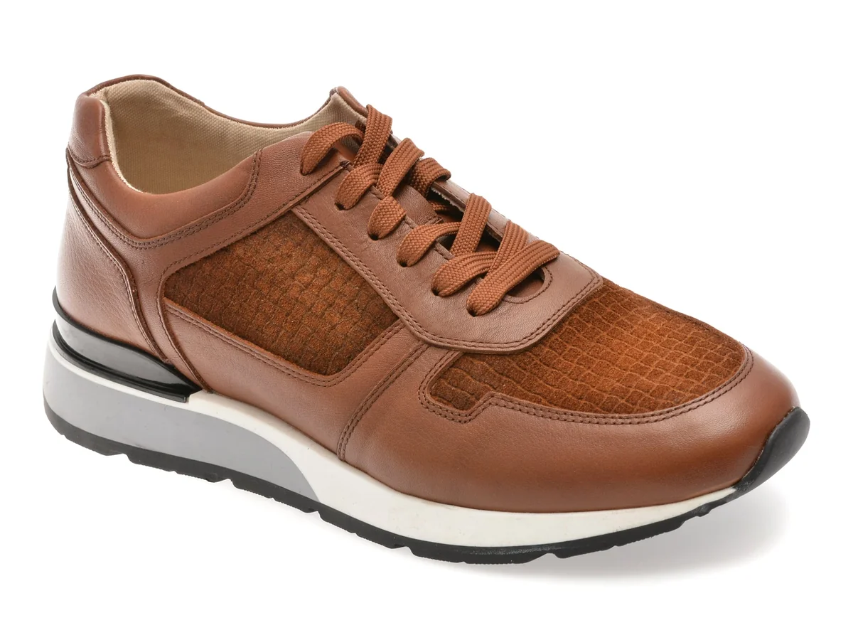 Pantofi Sport Bite The Bullet Maro 9142 Din Piele Naturală