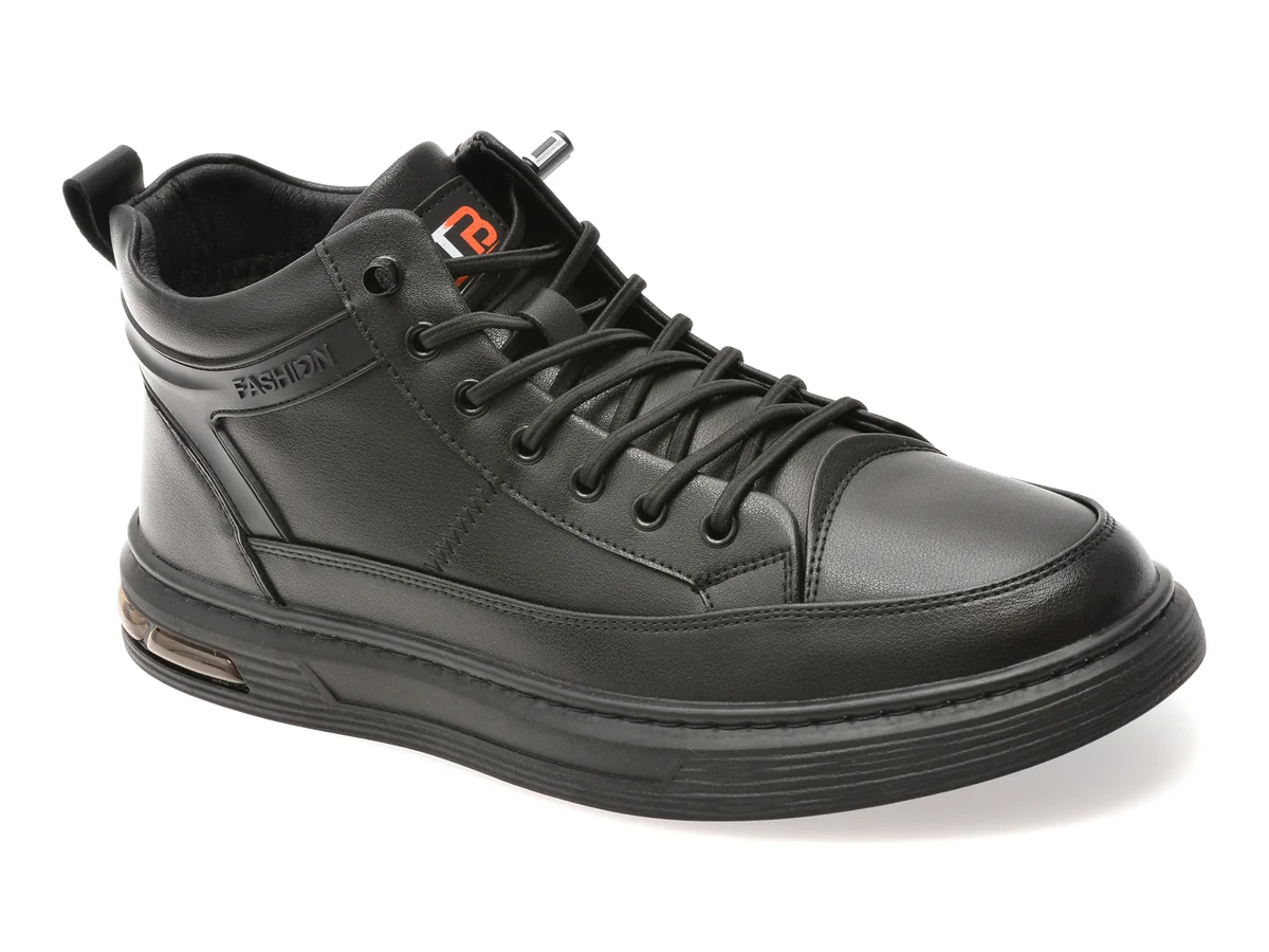 Ghete Bite The Bullet Negre 82735 Din Piele Naturală