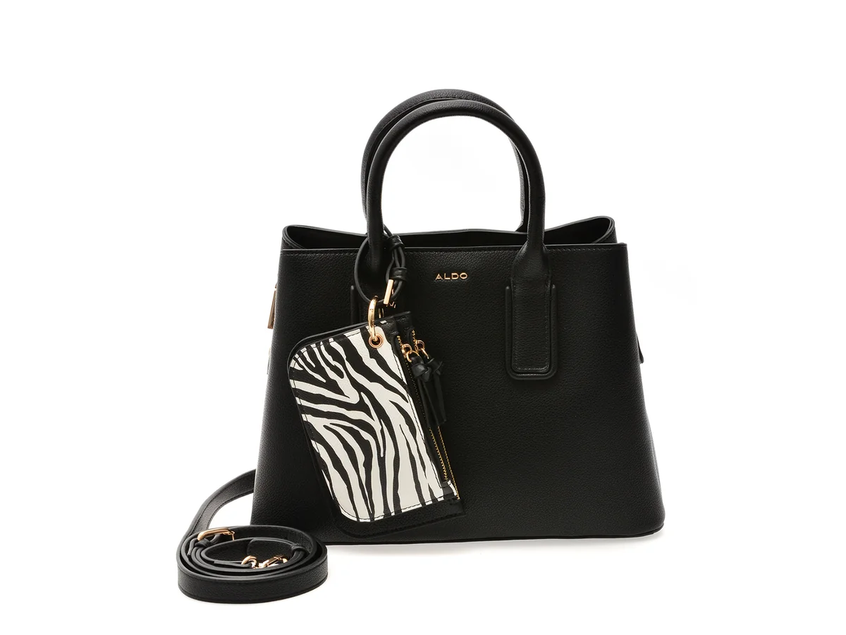 Geanta Aldo Neagra, JeynnA 001, Din Piele Ecologica