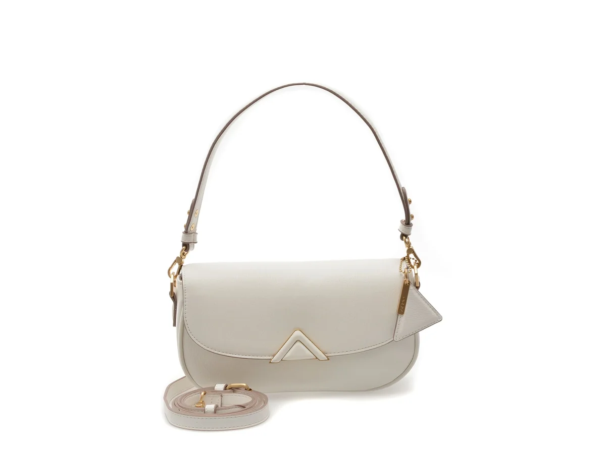 Geanta Aldo Alb, LUXESHOULDER 100, Din Piele Ecologică