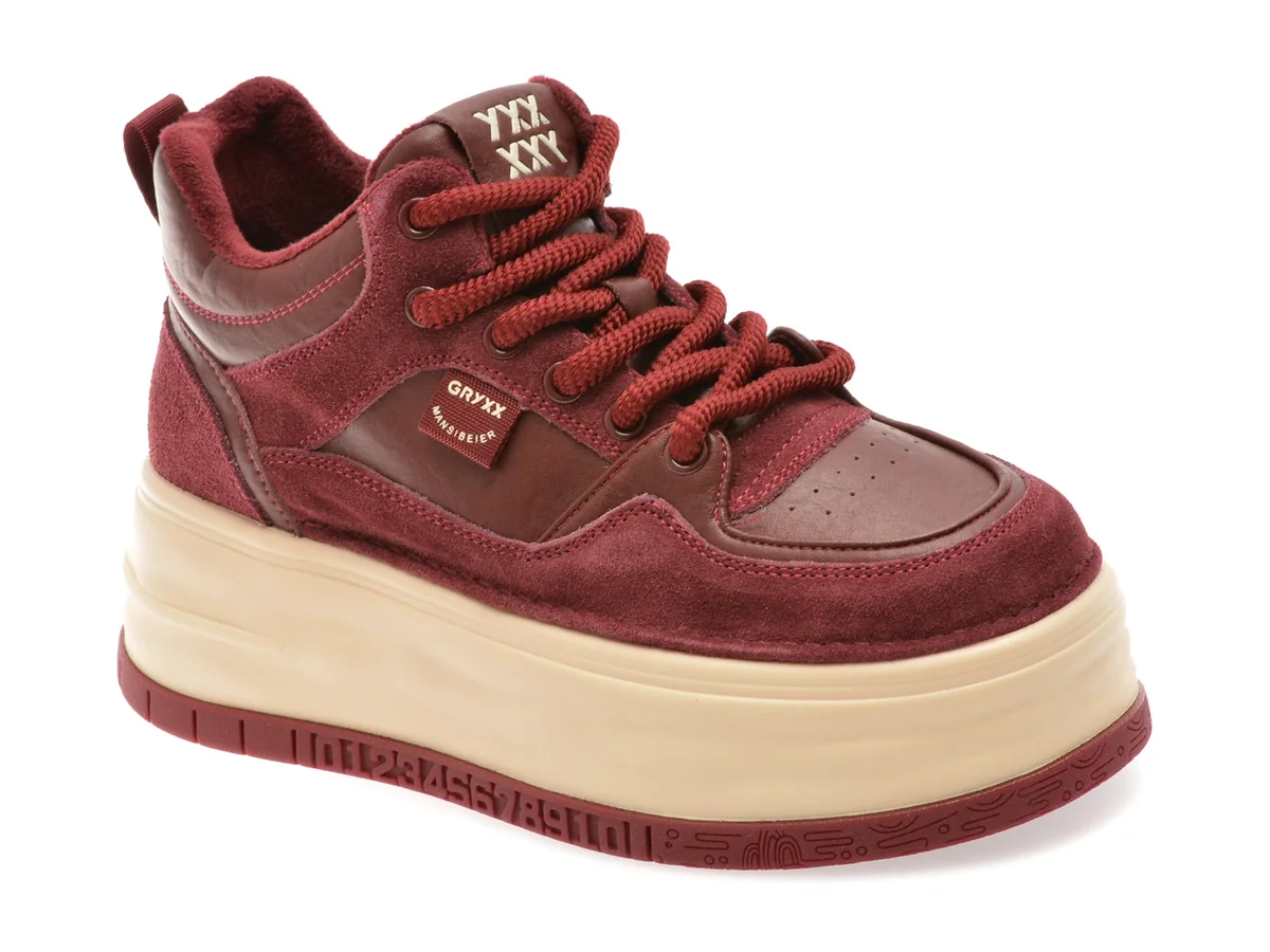 Ghete Gryxx Visinii, 3972, Din Piele Naturala