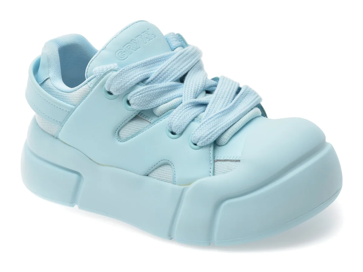 Pantofi Sport Gryxx Albastri, 986252, Din Material Textil