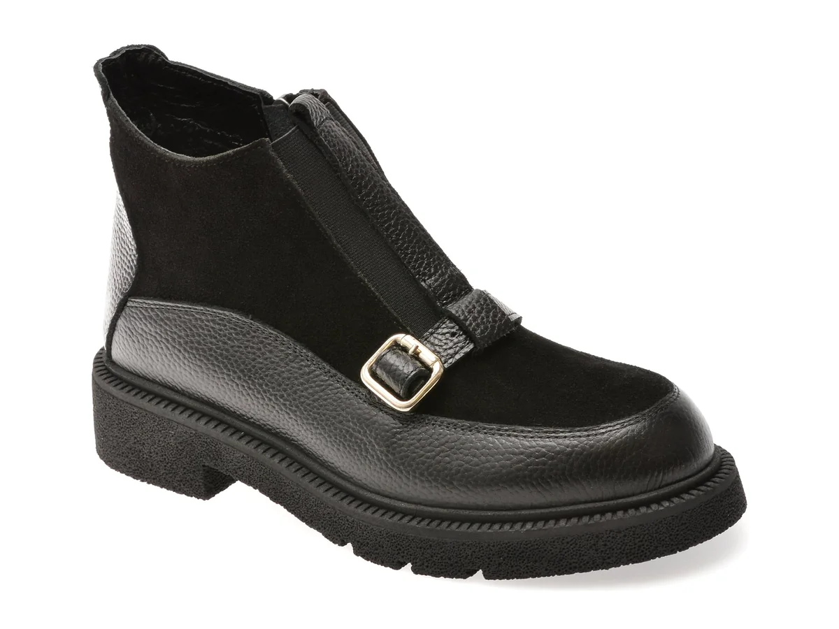 Ghete Epica Negre, 1474300, Din Piele Întoarsă