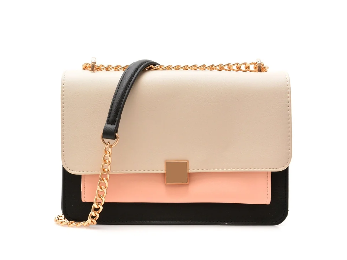 Geanta Epica Bej, 6077, Din Piele Ecologica