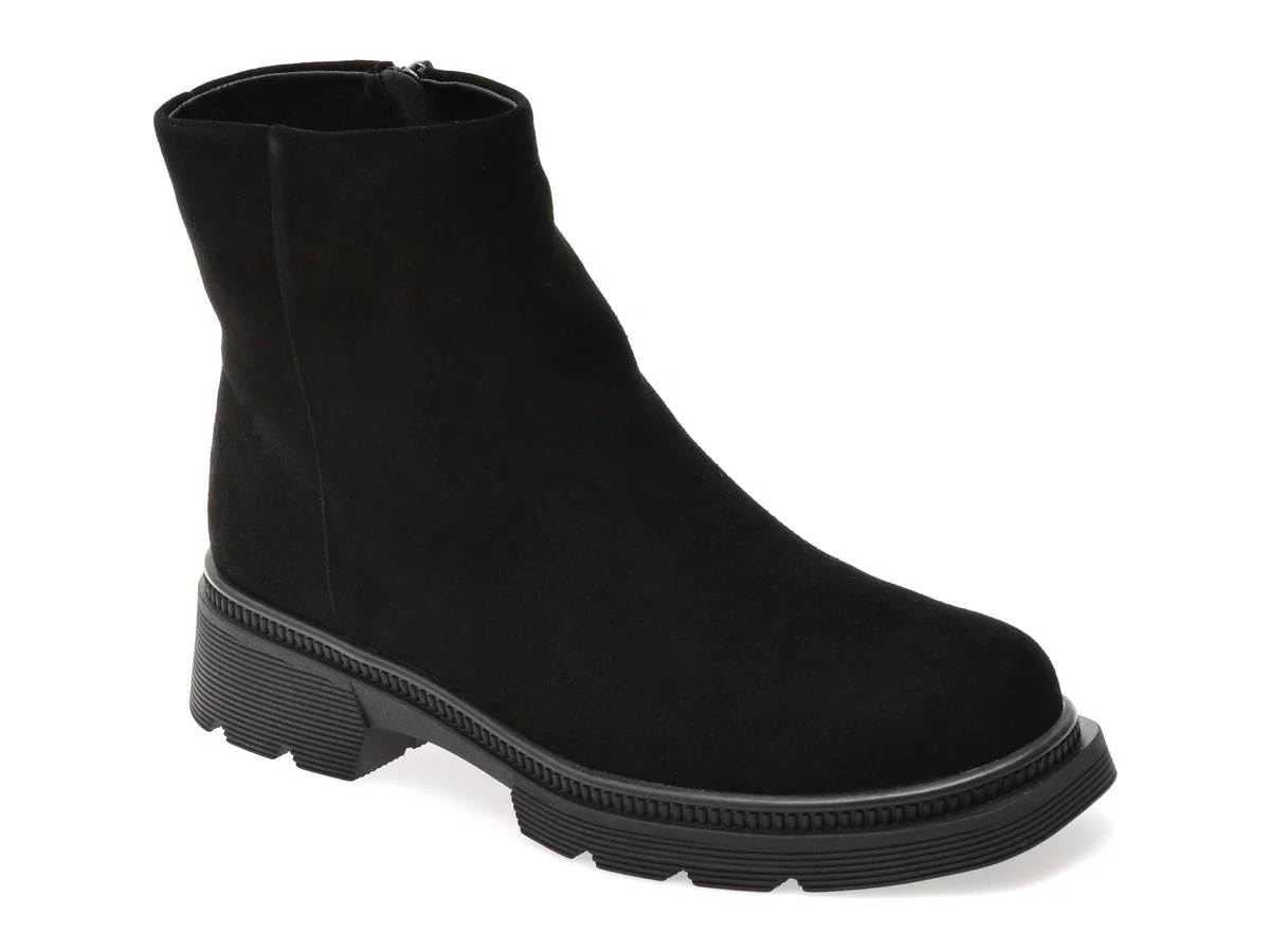 Ghete Gryxx Negre, W687, Din Piele Întoarsă