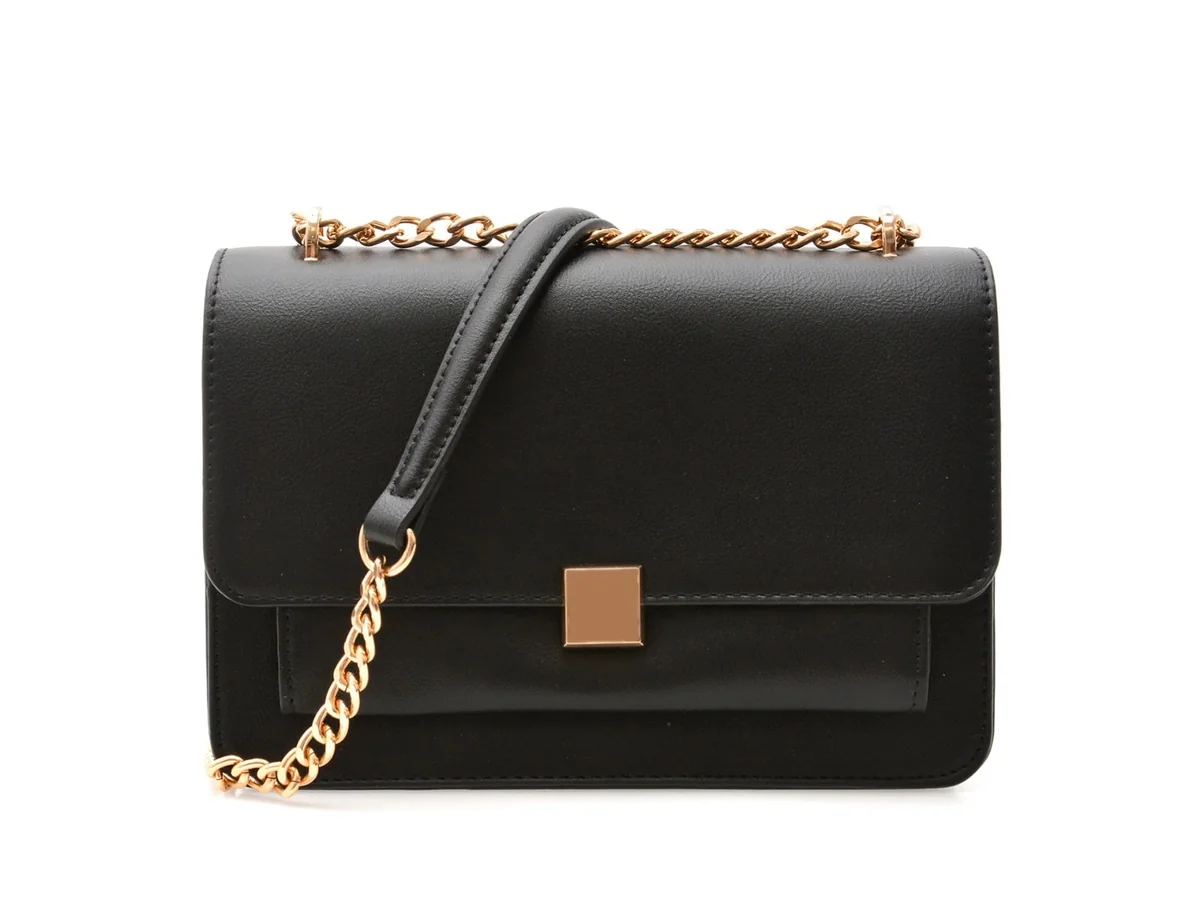 Geanta Epica Neagră 6077 Din Piele Ecologică